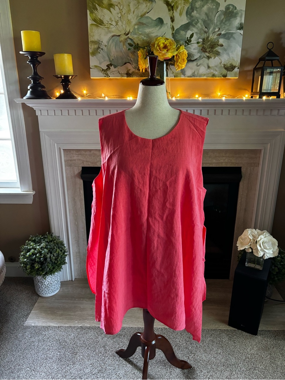 * NEW* Lane Bryant Sleeveless 1/4 Zip-Back Tank - Size 26
